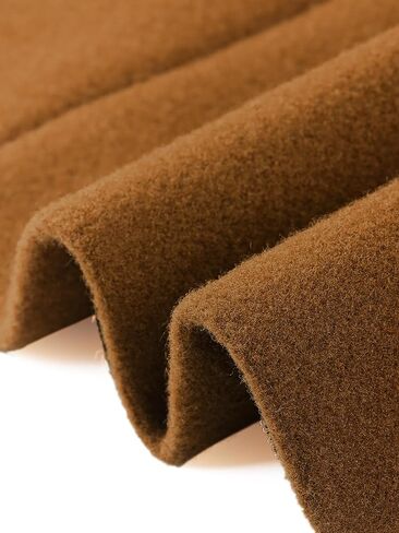 Agnes Orinda Women's Plus Size Coat A-Line Peter Pan Collar Double Breasted Fall Winter Peacoat in Kuwait