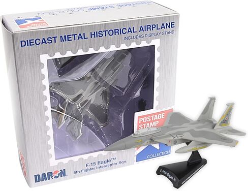 ختم البريد Daron F-15 النسر الخامس المقاتلة اعتراض sqn. مقياس 1/150، رمادي in Kuwait
