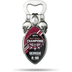 ريكو إندستريز ناشيونال فوتبول تشامبز للجنسين ريكو إندستريز NCAA Football 2024 CFP National Champions فتاحة زجاجات مغناطيسية، ستانلس ستيل، مغناطيس قوي للعرض على الثلاجة