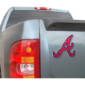 MLB - Atlanta Braves Heavy Duty Aluminum Color Emblem