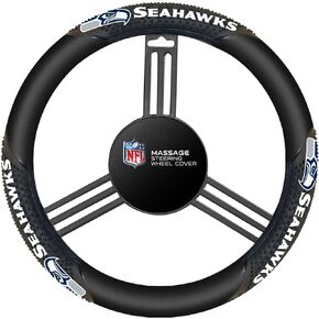 Fremont Die NFL Massage Grip Steering Wheel Cover