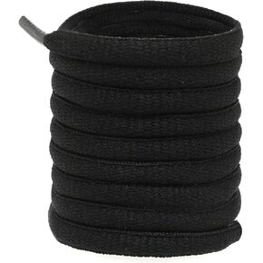 UGY® Long Black Athletic Shoe Laces | 63 inch (160cm) Half Round Shoelaces for Sneakers