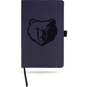 Rico Industries NBA Memphis Grizzlies Laser-Engraved Color Notepad, 5.25 x 8.25-inches