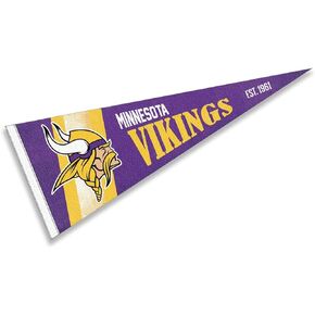 Minnesota Vikings Throwback Vintage Retro Pennant Flag
