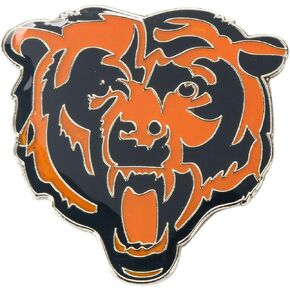 aminco NFL Chicago Bears Team Pin, team color (NFL-PN-001-16)