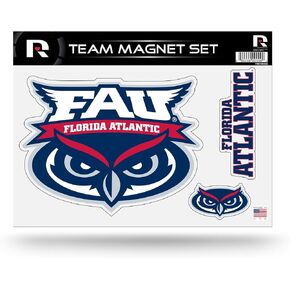 Rico Industries NCAA Florida Atlantic Owls Team Magnet Sheet 8.5 x 11-"