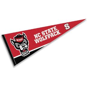 شعر NC State Wolfpack Pennant بالحجم الكامل