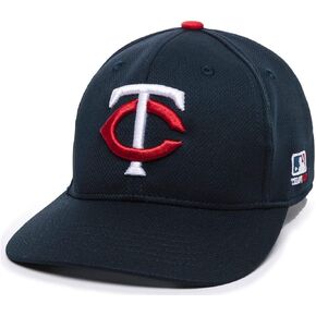 OC Sports Minnesota Twins Q3 Wicking Navy Blue Hat Cap Adult Men's Adjustable