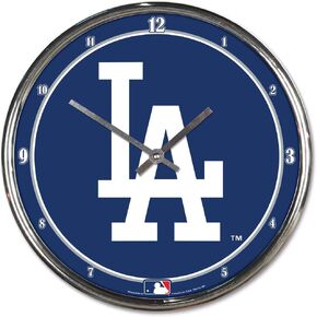 WinCraft MLB Chrome Clock, 12" x 12"