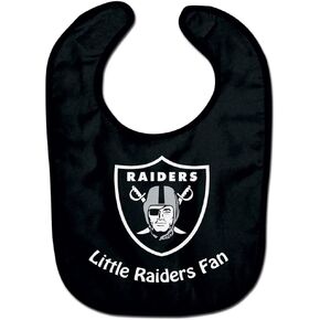 Wincraft NFL Oakland Raiders WCRA2049014 All Pro Baby Bib