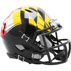 Maryland Terrapins Riddell Speed Mini Replica Pride Football Helmet