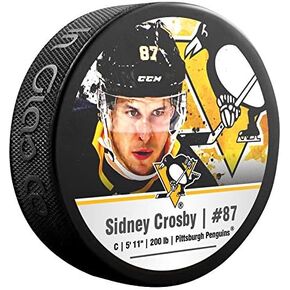 Sidney Crosby Pittsburgh Penguins Officially Licensed Hockey Puck