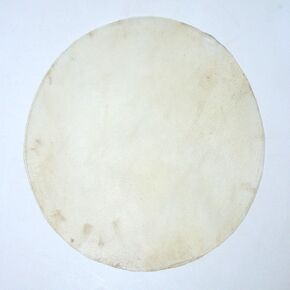 Doumbek Goat Skin Drum Head, Goatskin 16 Inch Round From Pakistan