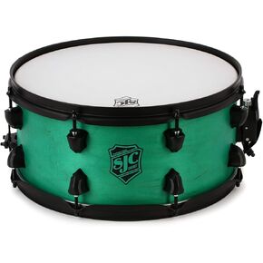 SJC Custom Drums سلسلة Pathfinder Drum - 6.5 بوصة × 14 بوصة - ساتان مخضر in Kuwait