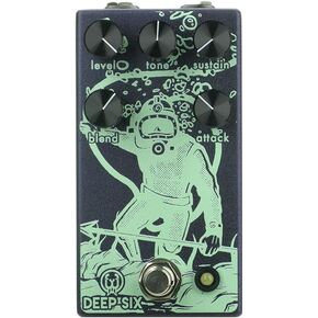 Walrus Audio Deep Six Compressor V3, Purple (Gear Hero Exclusive)