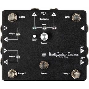 EarthQuaker Devices Swiss Things Pedalboard Reconciler, Purple Sparkle (Gear Hero Exclusive)
