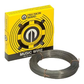 Precision Brand 21031 Music Wire, Steel Alloy, 0.031 in