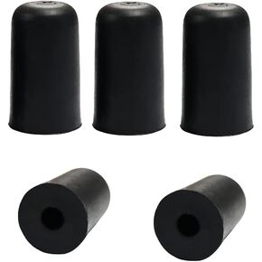 5 Pcs Cello Rubber Tip Cap Cello Endpin Tip Protector End Pin Non Slip Cap Instrument Protector for Cello Endpin
