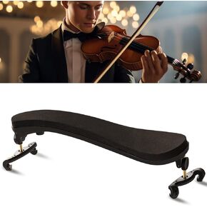 Viola Shoulder Rest for 15 inch - 16 1/2 inch Viola, with Collapsible and Height Adjustable Feet (15"-16.5")