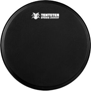 Drum Pad, 4 Kinds Elasticity Drum Practice Pad for Snare, Tom, Floor-tom & Ride Cymbal, Silent Practice Drum Pad and Portable Practice Pad for Drummers (12")