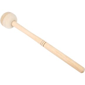 Bass Drum Mallet Concert, Mallet Wool, Drum Mallet, Percussion Drum Mallet, Durable Bass Drum Mallet Stick with Wool Felt Head Percussion Marching Band Accessory