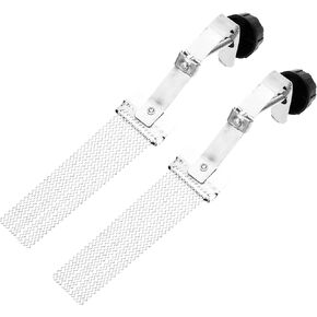 SUPVOX Girdle 2 Pcs Snare Drum Wire Iron Half Design Drum Wire Instrument Accessory for Snare Drum Cajon Box Drum Springs