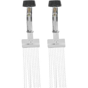 2pcs Snare Steel Drum Wire Strap Sashes Wire for Snare Drum Box Snare Drum Spring Stringed Wire Straps Instrument Accessory for Snare Drums Parts Replace Silver
