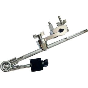 2024 Newest Cymbal Stand Holder Clamp, Drum Cymbal Arm Cymbal Stand Extension Arm, 33cm Mount Cymbal Clip Drum Stand Clamp Cymbal Boom Arm with Clamp Holder Bracket, Percussion Instrument Accessories