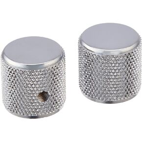 Fender Telecaster/Precision Bass Knobs - Knurled Chrome