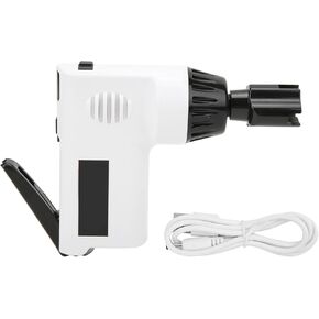Guitar String Winder Electric Restringing Tool Multifunctional Strings Cutter for Banjo Guitar Bass Mandolin Ukelele 2.7‑4.3V(orange)