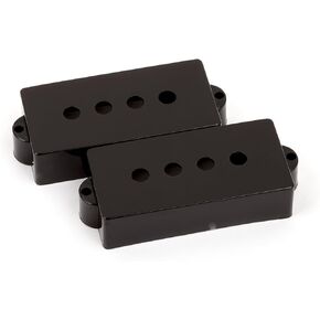 Fender Pure Vintage Precision Bass Pickup Covers - Black