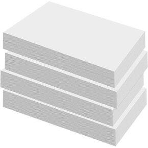 50 Sheets 12 x 12 Inch White Chipboard, Medium Weight Chipboard Sheets, White Cardboard Sheet for Scrapbooking, Frames, Art, Prints, DIY Project
