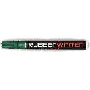 ColorLugs RubberWriter Paint Pen for Car Tires | Oil-Based Marker for Tire Lettering | Waterproof Ink | Fast Drying | Medium Size Tip | Apply at Home | Color: Green | Pack of 2 Pens