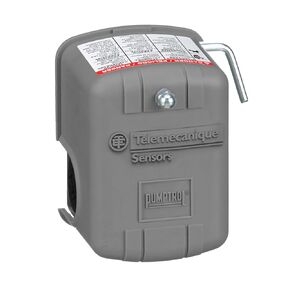 9013FSG2J24M4 Air-Pump Pressure Switch, NEMA 1, 40-60 psi Pressure Setting, 20-65 psi Cut-Out, 15-30 psi Adjustable Differential, Low-Pressure Cut-Off