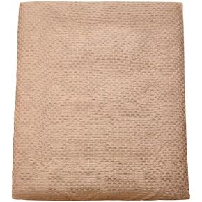 Weave Textured Zippered Futon Cover for Japanese Futon Floor Mattress, Super Soft and Machine Washable