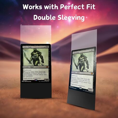 MTG (Cyberpunk Black Lotus) - أكمام فنية لبطاقات TCG غير لامعة 100 قيراط من Ai Armor in Kuwait
