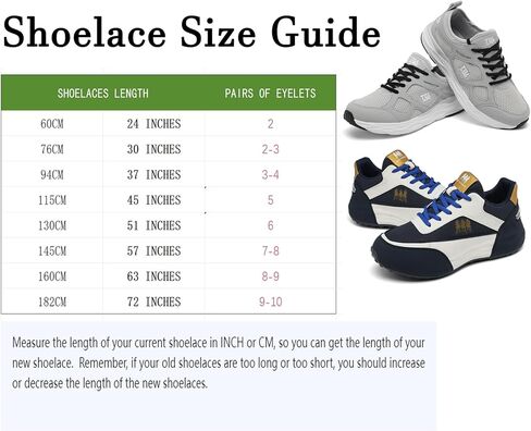 UGY® Oval White Shoelaces for Sneakers | 45 inch (115cm) Half Round Athletic Shoe Strings in Kuwait