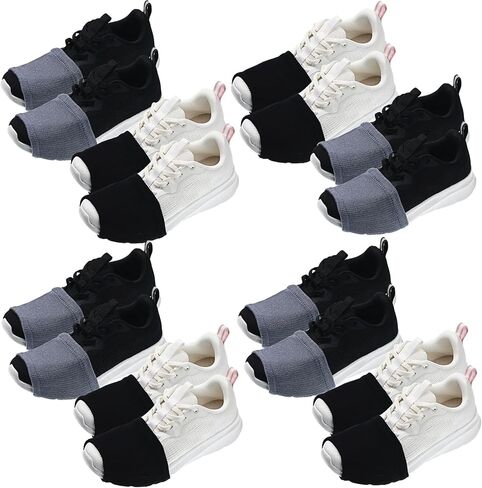 Haysandy 8 Pairs Dance Shoe Covers Over Shoes Socks for Dancer Women in Saudi Arabia