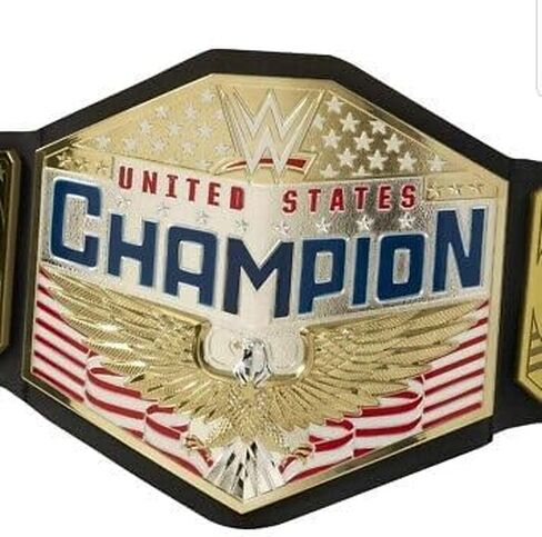 Mattel WWE United States US Championship Role Play Kids Title Belt, Authentic Styling with Adjustable Belt Ages 6 Years Old & Up in Saudi Arabia