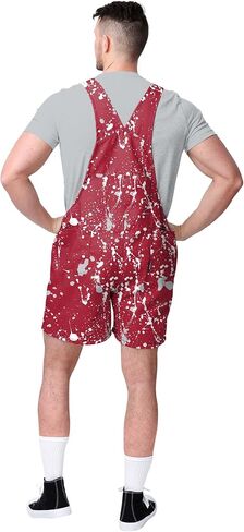 FOCO NCAA mens Ncaa College Bib Shortalls Summer Shorts Overalls in Saudi Arabia