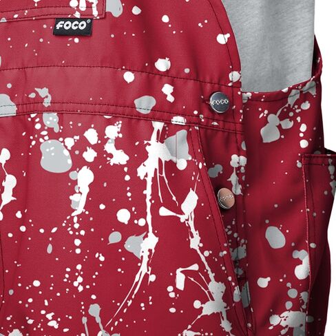FOCO NCAA mens Ncaa College Bib Shortalls Summer Shorts Overalls in Saudi Arabia