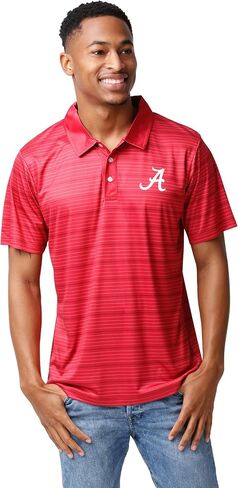 FOCO NCAA College Team Logo Polyester Polo Short Sleeve Shirt in Saudi Arabia