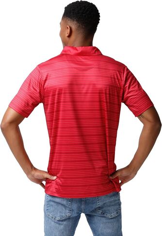 FOCO NCAA College Team Logo Polyester Polo Short Sleeve Shirt in Saudi Arabia