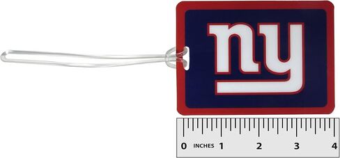 بطاقة أمتعة من الفينيل من NFL New York Giants، قطعتين، أزرق in Saudi Arabia