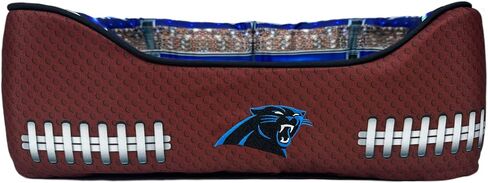 سرير للكلاب من NFL Carolina Panthers Stadium، سرير وسادة للحيوانات الأليفة للكلاب، سرير رياضي لكرة القدم للكلاب ووسادة صالة in Saudi Arabia
