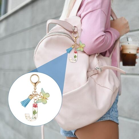 Bottle Chain for Stanley Cups, Cute Letter Charm for Stanley Cup with Butterfly and Tassel Accessories Tumbler Accessories Compatible with Stanley Cup 40oz in Saudi Arabia