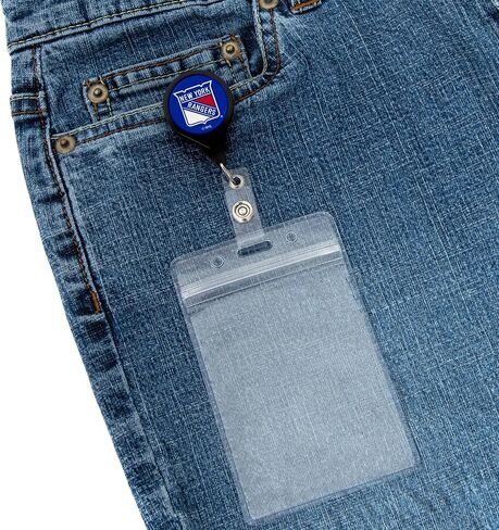 Desert Cactus New York Rangers NY NHL Team Retractable Badge Holder Ticket Clip Reel ID in Saudi Arabia