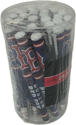 أقلام حوض استحمام MLB Boston Red Sox مكونة من 24 قطعة - تخزين رائع ومفضلات الحفلات in Saudi Arabia