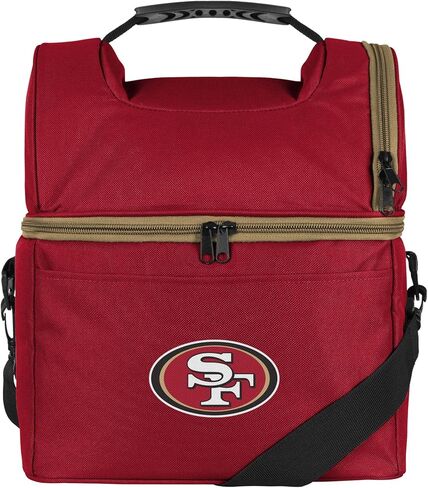 FOCO NFL Unisex-Adult NFL Team Logo Solid Double Compartment Cooler in Saudi Arabia