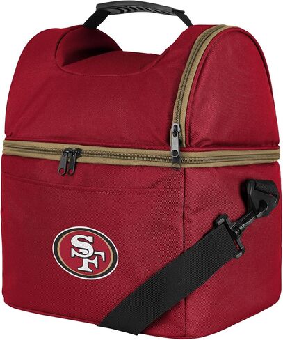 FOCO NFL Unisex-Adult NFL Team Logo Solid Double Compartment Cooler in Saudi Arabia